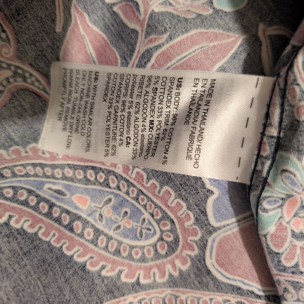 Chico's Multicolor Patterned Blouse - image 7